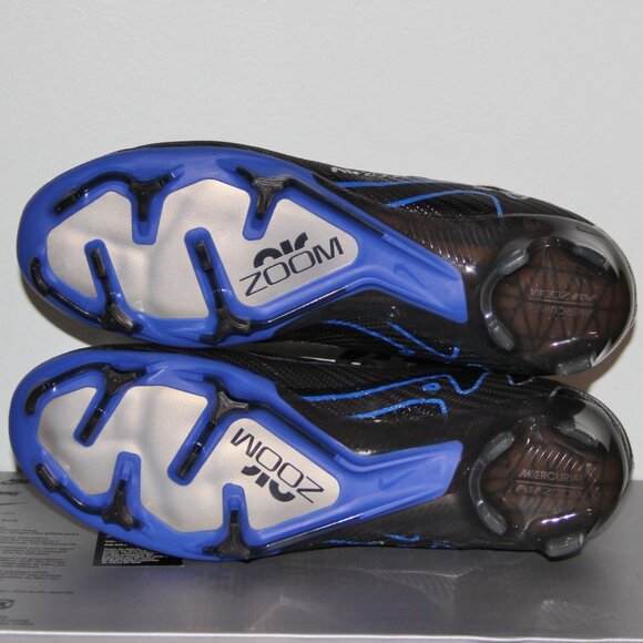 Nike Mercurial Superfly 9 Elite FG Soccer Shadow Pack Mens 6.5 8.5 Black Blue - Picture 7 of 9